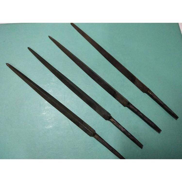 钢锉三角手工木工锯锉三角型中齿特硬5寸志烈锯锉