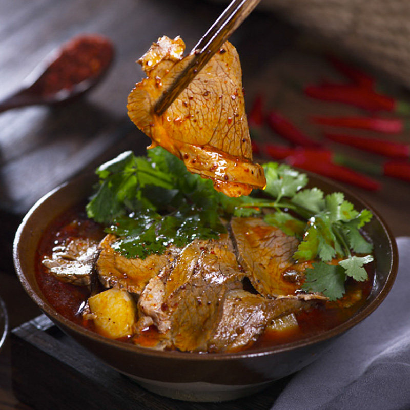 重庆碗碗羊肉285袋装熟食羊脚羊汤山羊肉羊杂羊蹄汤即食真空新鲜