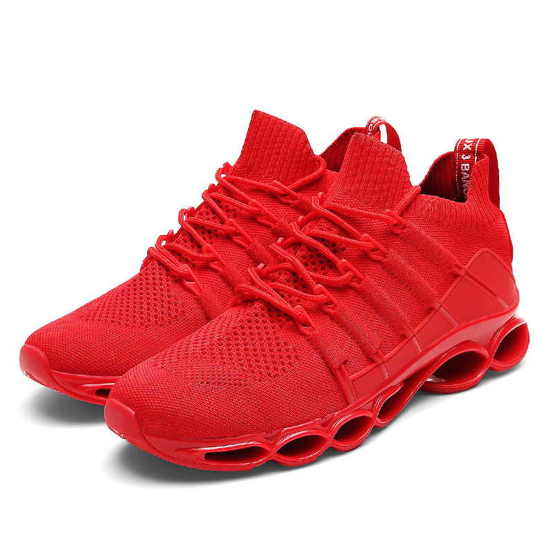 红色运动鞋男品牌