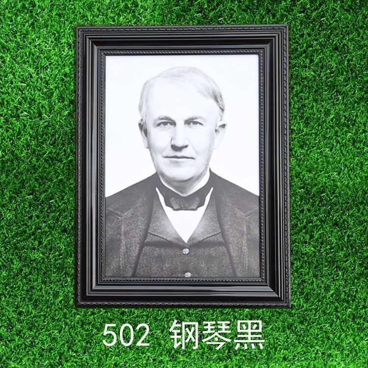 照片老人18寸遗像新款灵堂大厅摆放追悼会遗照相框