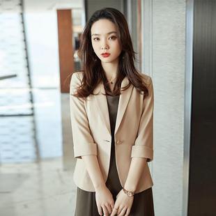 LILY MOST小西装外套女短款2022新款春秋新款小个子职业西服上衣