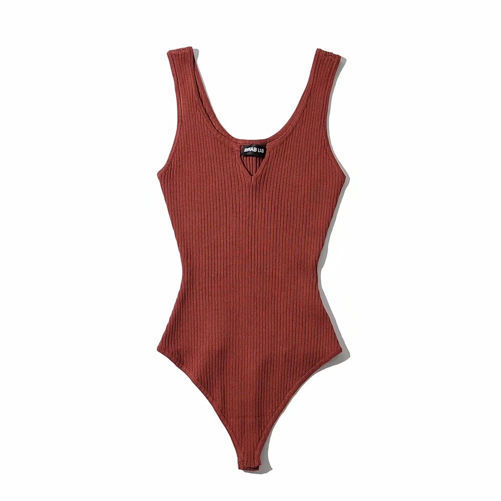 弹力修身针织连裆女背心欧美春夏薄款高腰连身连体打底衫背带上衣