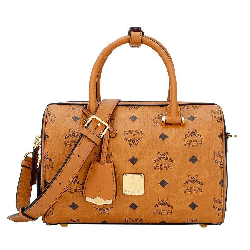 mcm女包 经典印花女士小号手提斜挎包 mwbaase02co0