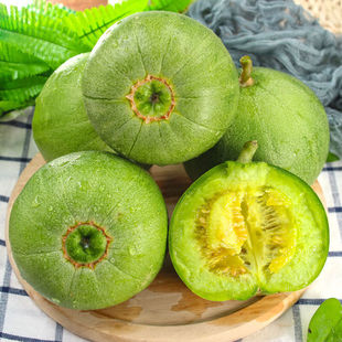 新鲜绿宝甜瓜5斤水果包邮香瓜当季时令小甜瓜脆瓜绿宝石脆甜现摘