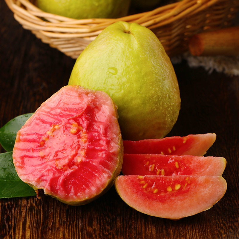 9,包邮,35人付款分类:芭乐农家自种现摘红心芭乐番石榴新鲜热带水果