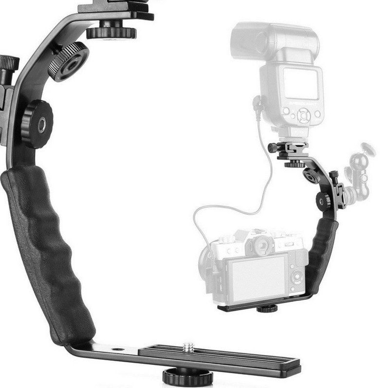 Universal Metal L Shape Flash Light Bracket Camera Grip Videin the Electrical life , Home Appliances Accessories , Phone Accessories category - from Buy2taobao.com to provide professional Taobao agent buy service