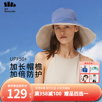 蕉下渔夫帽女夏季薄款遮阳防晒帽户外时尚百搭太阳帽大檐遮脸帽子