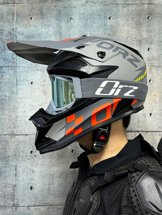 ORZ越野头盔电动自行车头盔男女全覆式头盔卡丁车拉力盔山地