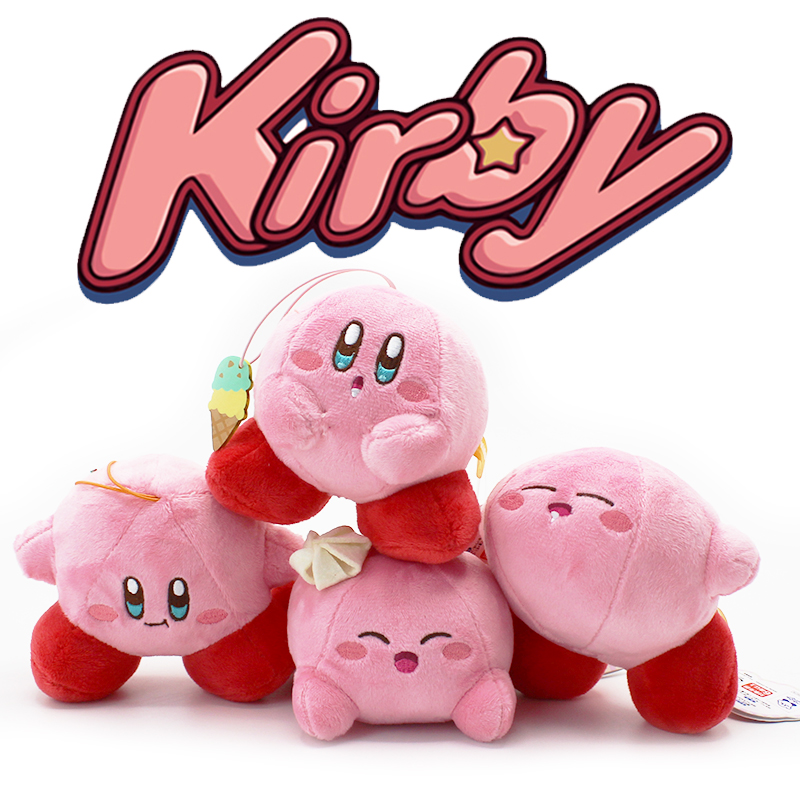 正版星之卡比kirby毛绒公仔可爱玩偶布偶娃娃包包挂饰品挂件玩具