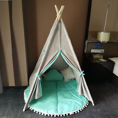 小树芽儿童室内帐篷可睡觉印第安帐篷游戏屋男女孩玩具小房子礼物