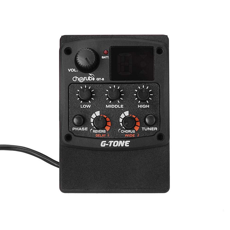Cherub GT-6 Acoustic Guitar Preamp Piezo Pickup 3-Band EQ Eq|ruв категории коммерческий/офисная мебель, медицинская мебель, уход экран - от Buy2taobao.com для оказания профессиональной услуги покупки агента Taobao
