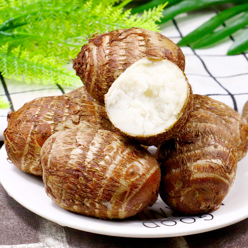 新鲜粉糯10斤毛芋艿农家牛奶小芋头  劵后4.9元包邮