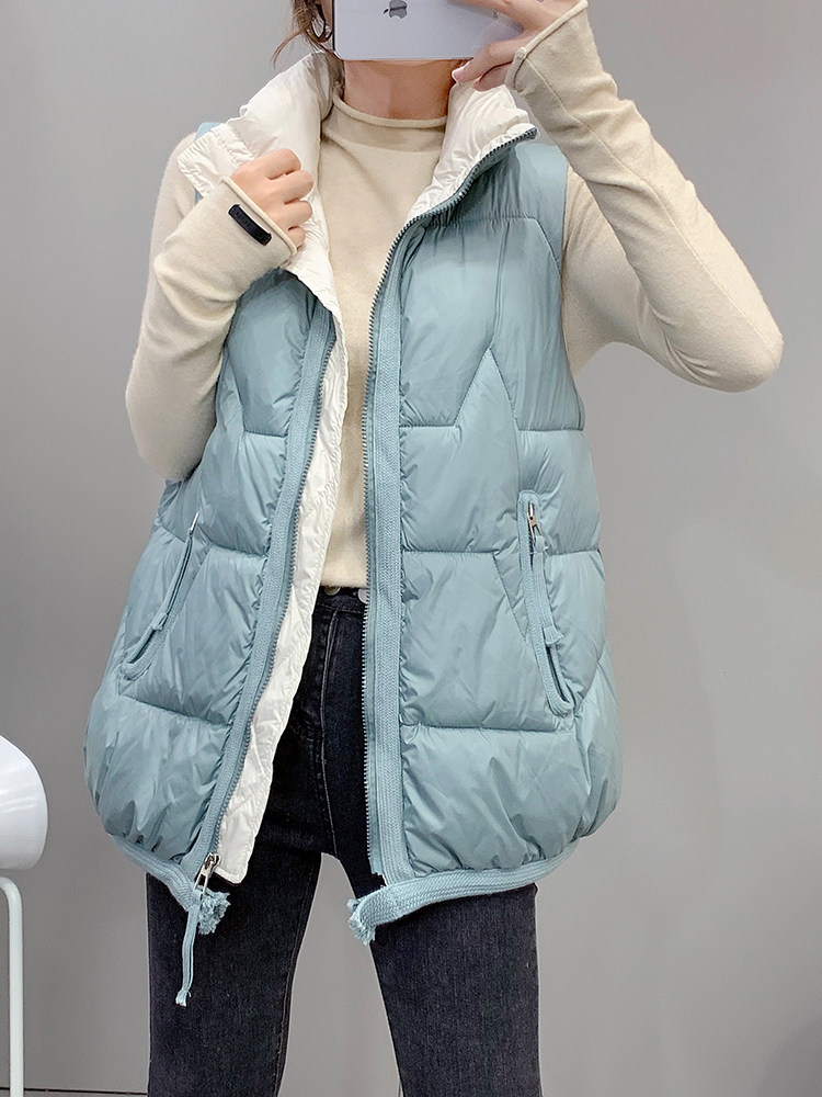 马甲冬女外穿2020新款羽绒