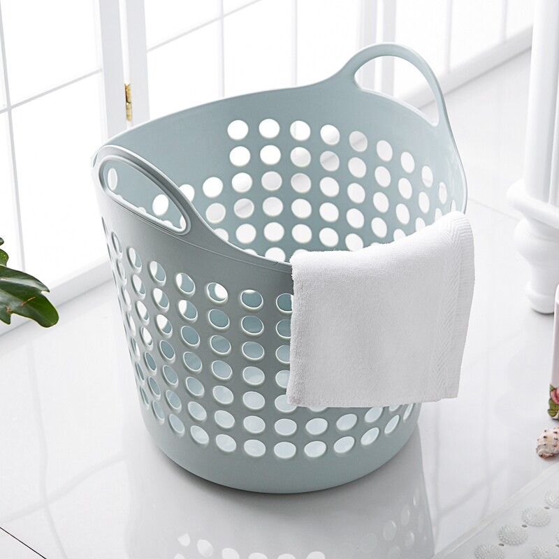 收拉框塑料大号脏衣篮手提素色脏衣服收纳篮脏衣篓玩具杂物整理筐