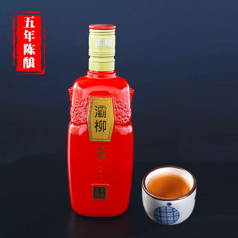 红星软香酥出品灞柳黄酒五年陈酿传统型甜黄酒428ml古法手工酿造