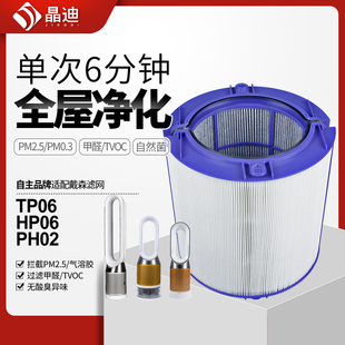 适配Dyson戴森空气净化器滤芯HP06/TP06/PH02过滤网集尘除醛PM2.5