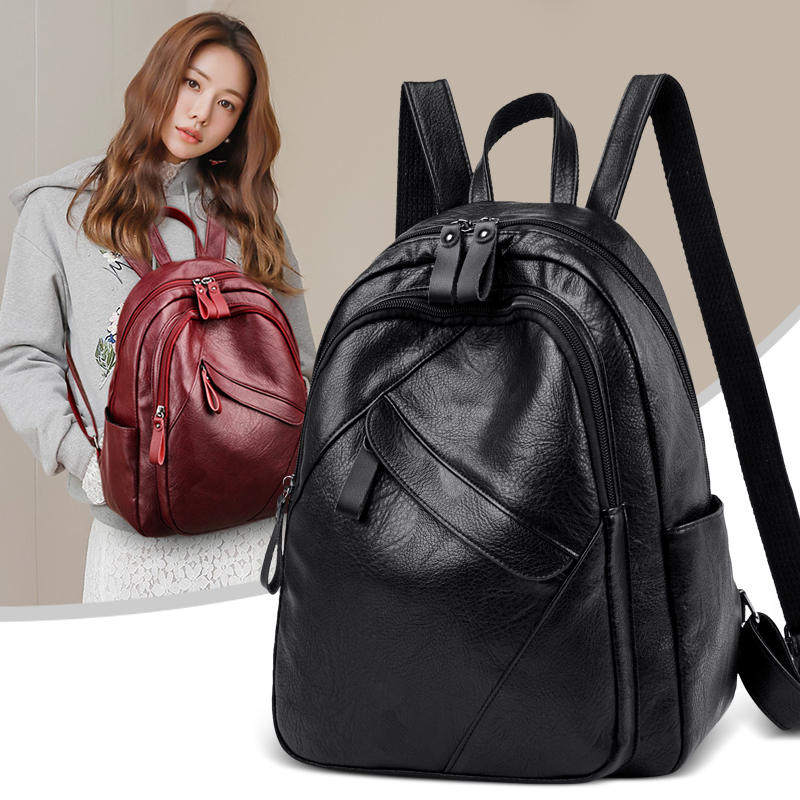 旅行背包女款高档包新款2021爆款双肩包时尚背包超火韩版时尚百搭