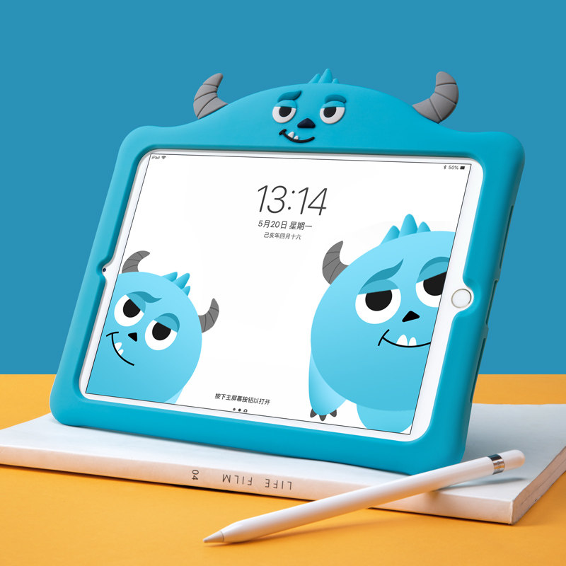 儿童2020新款ipad保护套102可爱2019平板电脑mini5卡通air3软硅胶套2