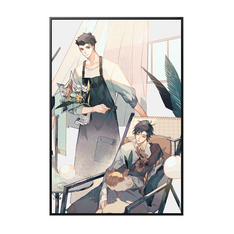 爵彩林辰 刑从连diy数字油画犯罪心理破案小说人物宋声声手工填色