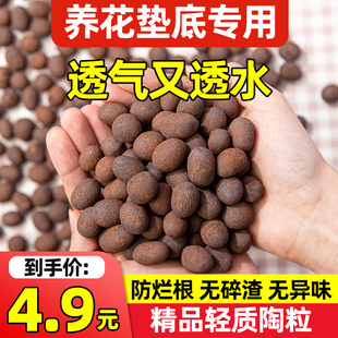 陶粒垫底养花多肉水培专用陶土粒花盆垫底铺面石鱼缸卫生间回填