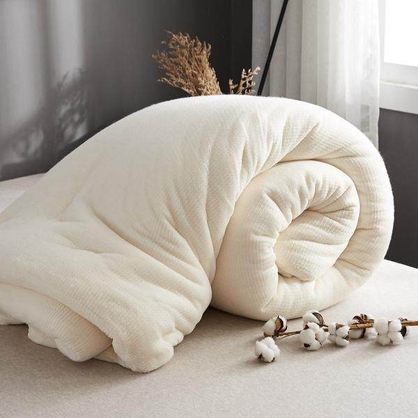 棉花被芯纯棉花被子新疆长绒棉被手工棉絮冬季垫被铺盖一级棉胎冬