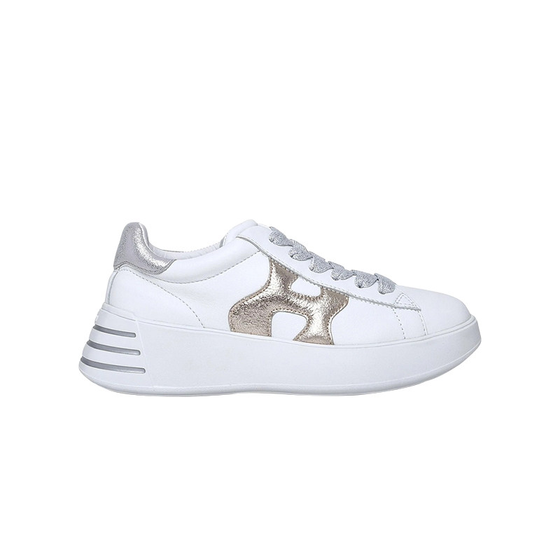 hogan/霍根豪格女鞋 rebel系列新款增高厚底运动休闲鞋跟高5cm