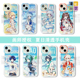 凌彩创艺适用OPPOReno6/reno7pro/7se/reno8pro+原神手机壳新款原创夏日水神宵宫绫华万叶二次元天使眼防摔壳