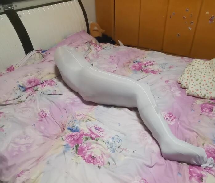 62淘宝新品性感全身男女加大码双人无缝连体情侣丝袜睡袋超紧包头头套