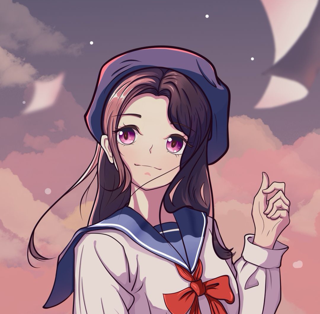 卡通人物头像/手绘/动漫人物/q版形象/插画设计