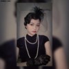 赫本同款复古珍珠项链百搭多层长款毛衣链夜上海旗袍演出走秀配饰 赫本同款复古珍珠项链百搭多层长款毛衣链夜上海旗袍演出走秀配饰