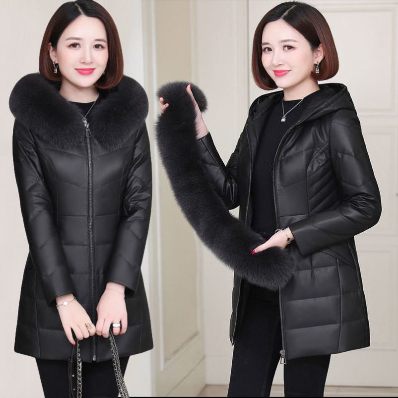 秋冬季韩版宽松加棉加厚pu皮棉袄棉服已售0￥218券后价￥449淘宝新品