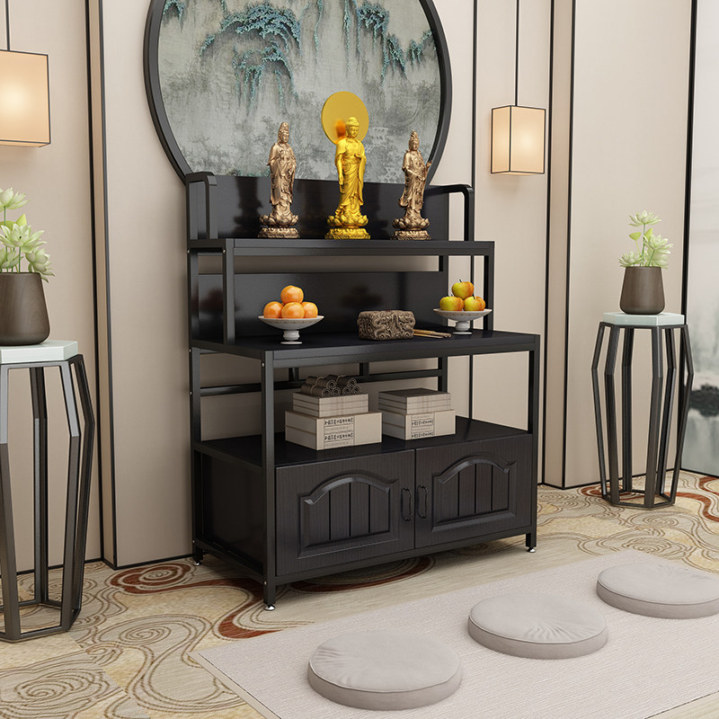 jx嘉欣家居的优惠券大全—佛龛神龛现代简约经济型供台财神爷供佛架子