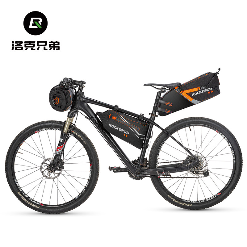 洛克兄弟折叠车尾大容量鞍座包公路公路山地长途骑行装备自行车包