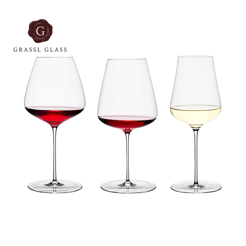 欧洲进口Grassl酒杯水晶玻璃红白葡萄杯波尔多杯手工杯轻薄红酒杯