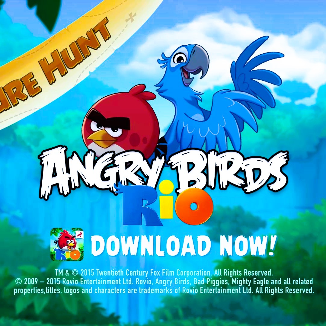 愤怒的小鸟里约大冒险游戏(Angry Birds Rio v2.5.6)安卓单机游戏