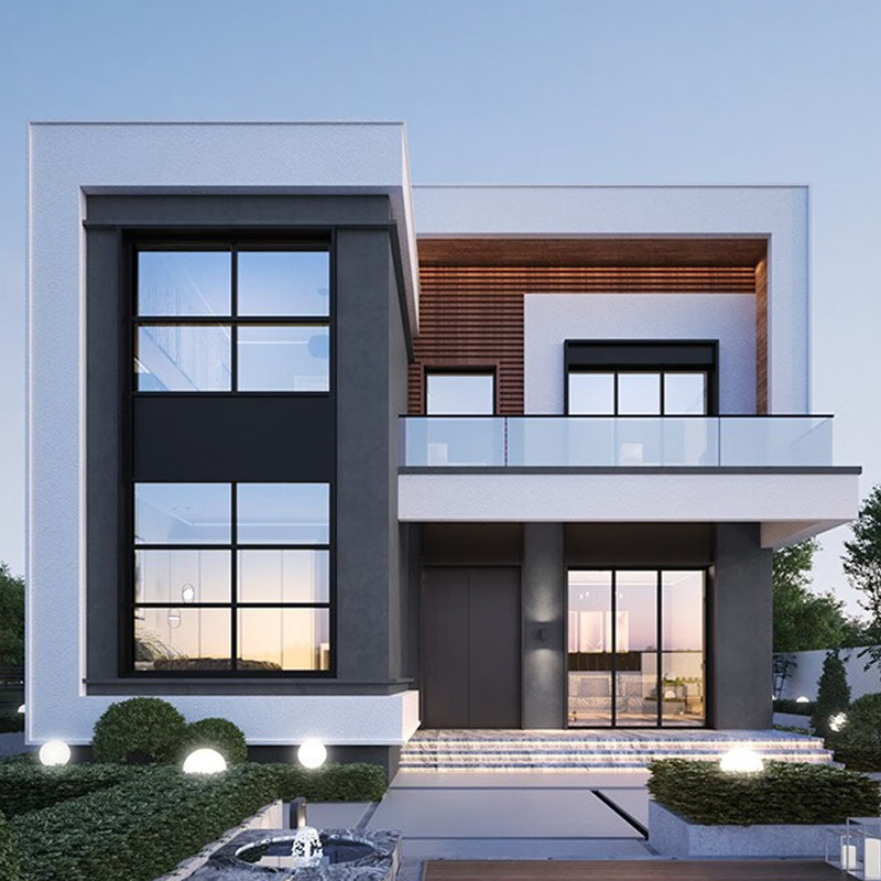 别墅设计图纸自建房二层半