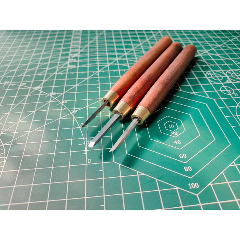 竹子刻字刀箫笛子签名刻图刻字雕刻刀落款刀手工刻刀超硬磨制老五