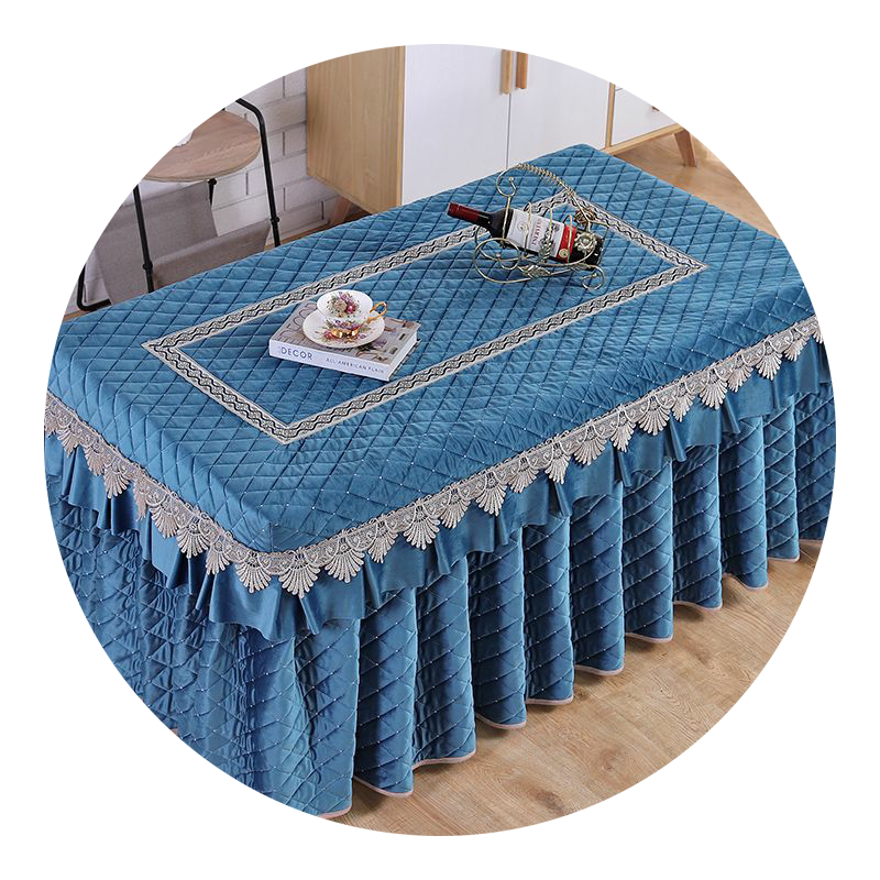 新品新款考火桌围布加厚茶几桌套罩长方形客厅麻将机围罩烤火桌子