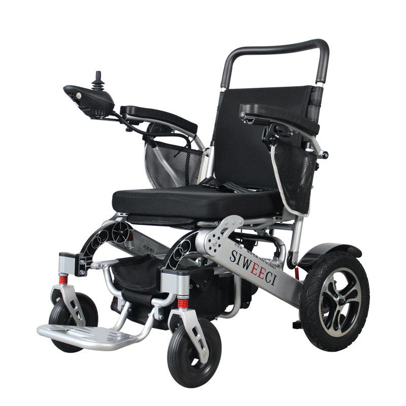 德国斯维驰老人电动轮椅折叠轻便代步残疾人小型智能自动轮椅车
