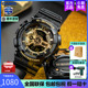 Casio卡西欧手表男款黑金黑暗之心运动手表官方正品旗舰GA-110GB