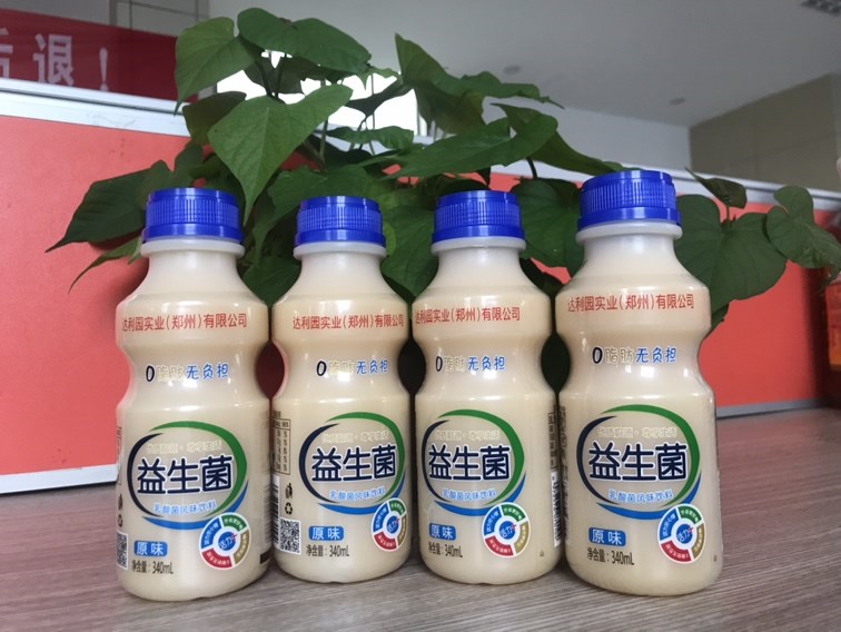 4元达利园益生元乳酸菌瓶装乳味酸奶19.