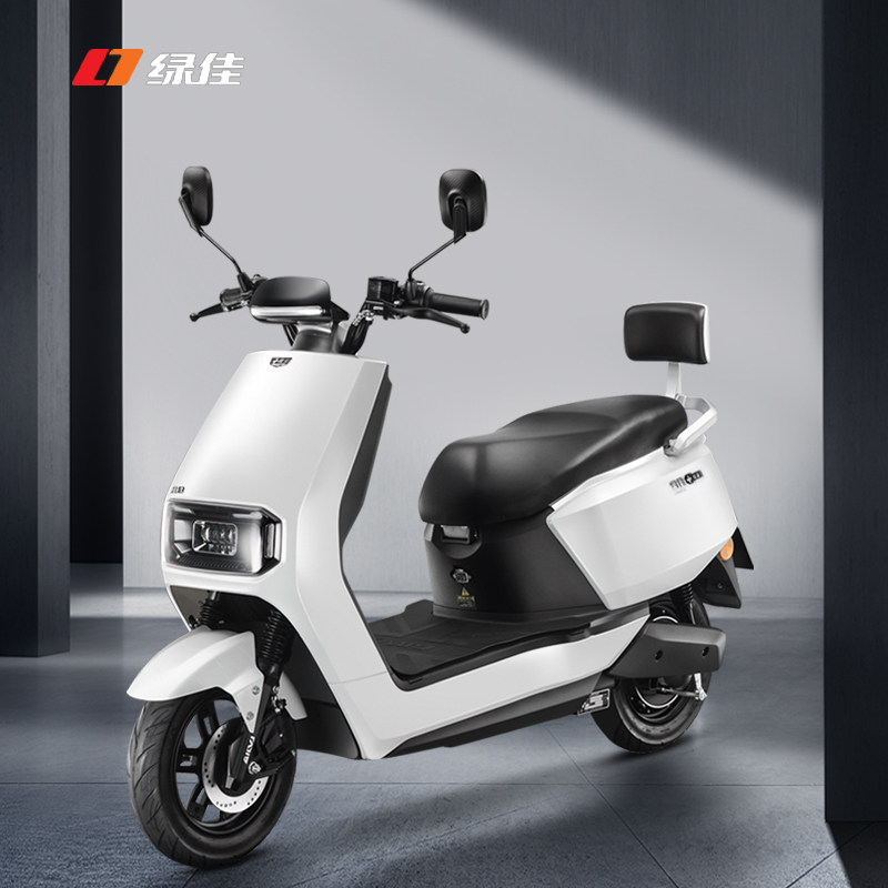 绿佳电动车 星耀72v新款石墨烯电池牛款代步电动车电瓶车电摩