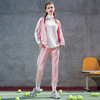 Women 's sport fashion two - piece zipper cardigan Women 's sport fashion two - piece zipper cardigan