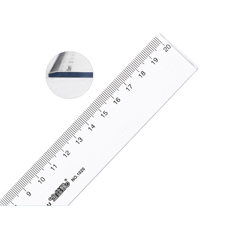 直尺15 20 30 50 60 100cm透明比例尺长尺制图 钢尺 金丝猴 有机玻璃