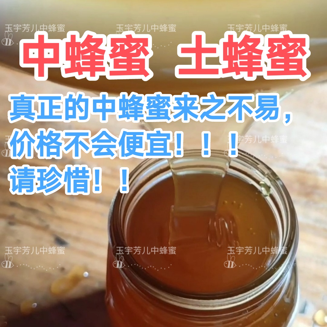 自养自销质量敢包蜂蜜中蜂蜜土蜂蜜农