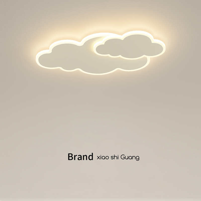 【云朵灯】儿童房灯女孩男孩创意主卧室灯北欧吸顶简约现代房间灯