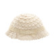 代购婴儿夏季帽子女宝超萌公主盆帽薄款遮阳帽儿童可爱洋气蕾丝帽