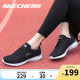 Skechers斯凯奇女鞋运动鞋妈妈鞋官方旗舰正品夏季网面休闲跑步鞋