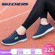 Skechers斯凯奇女鞋运动鞋夏季网面一脚蹬懒人鞋休闲鞋女官方旗舰