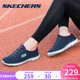 Skechers斯凯奇女鞋运动鞋夏季网面一脚蹬懒人鞋休闲鞋女官方旗舰